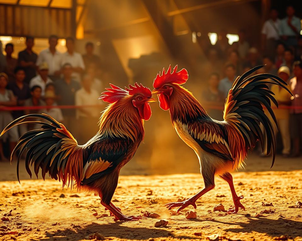 trik menang main sabung ayam